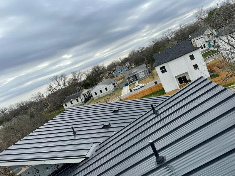 Standing seam metal roof panels with vents for Skylight Repair in Linganore
